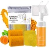 Turmeric Wash and Care Set, Turmeric Cleansing Skincare Set, Tuemeric