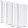 4-Pack, 24”×12” Ceiling Air Diverter for 2'x2' Grid and T-Bar
