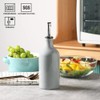 SWEEJAR Porzellan Olivenölspender Flasche, Blickdichte Ölmenge schützt Öl zur Reduzierung