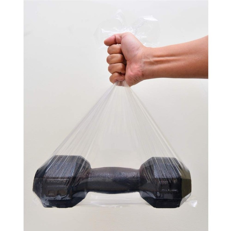 Wowfit 100 CT 12x18 inch 1.1 Mil Clear Plastic Flat