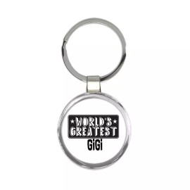 Gift Keychain : World Greatest GIGI Family Christmas Birthday Grandmother