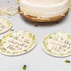 Bee Paper Plates for Gender Reveal Party (7 In, 48