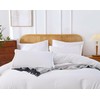 AORISSI 100% Cotton Duvet Cover Set Soft Comfortable with Embroidery