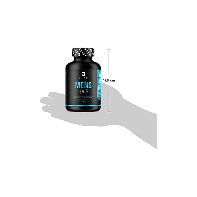 B Life Vitaminas para el Cabello del Hombre 90 cápsulas