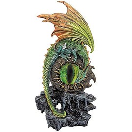 Design Toscano The Eye of The Dragon, Demon Portal to The Mystic Universe Statue