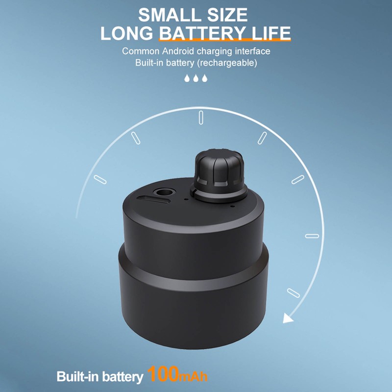 Water Pipe Leak Detector Portable Compact Rechargeable Wall Water Leakage