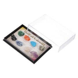 VILLFUL 1set Natural Specimen for Science Education Irregular Ores for Teaching and Collecting Beautiful Decorative Stones for Home Classroom Use