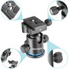 Neewer Pro Metal Tripod Ball Head 360 Degree Rotating Panoramic