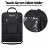 Car Backseat Organizer for Travel – Foldable Storage Pockets with