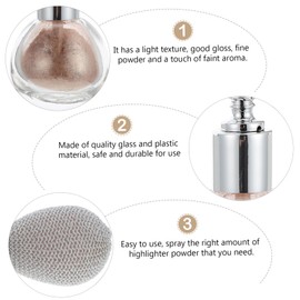 TOVINANNA Highlighter Sprayer Bottle for Wedding Prom Club Portable Glitter Powder Sprayer