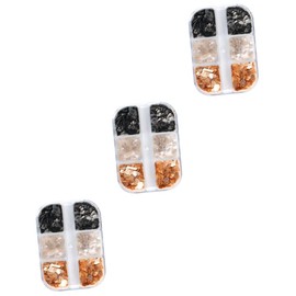 Healvian Chic Mica Slice Ornament for Nail Art Lightweight Nail Decoration for Beginners Professionals Fashionable Manicure Decor Application