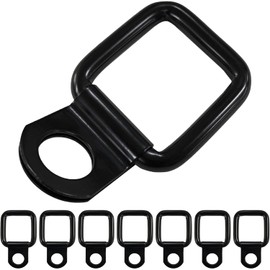 Greluma Pack of 8 Lashing Straps D-Rings Anchor Replacement Compatible with 1995-2017 JK YJ TJ JKU Sports Sahara Freedom Rubicon X & Unlimited