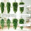 Fake Trailing Plant 2 Pack, Hanging Plant Eucalyptus & Persian