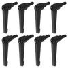 sourcing map 8pcs Adjustable Clamping Lever Handles M8 x 15mm