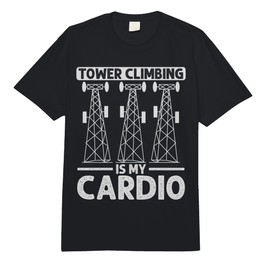 Lineman Tools Tower Climber Gear Tower Climber Stickers Comfort Colors Adult Heavyweight T-Shirt