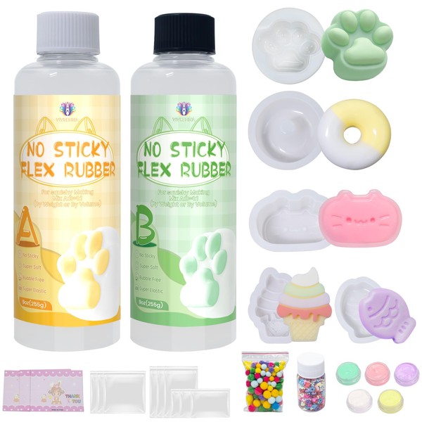 Vivresina Taba Squishy Kit 18 OZ No Sticky Liquid Silicone