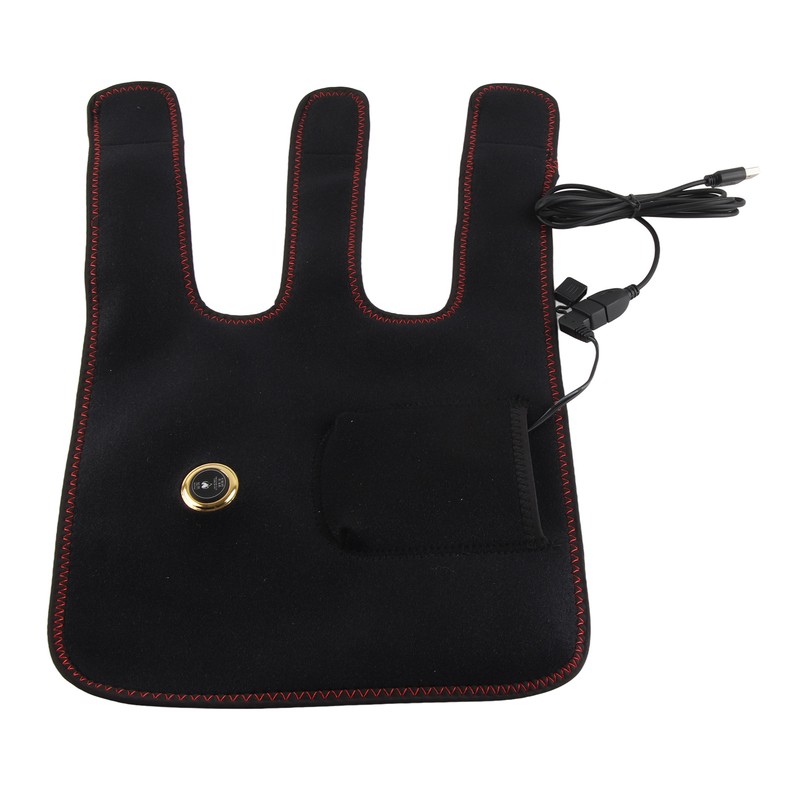 USB Electric Heating Elbow Pad Warming Therapy with Moxibustion Bag