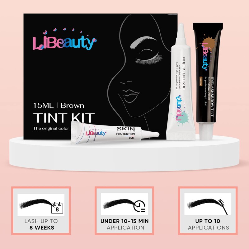 Libeauty Brow & Lash Colouring Set for 8 Weeks for