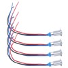 4 Sets PreWired Round LEDs Waterproof 2Color Signal Light Common