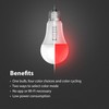 Feit Electric LED Color Changing Light Bulb - A19 with