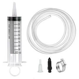 Ojeemii Brake Bleed Kit, Hydraulic Disc Brake Bleeding Kit Motorcycle Brake Bleeder Kit Includes 100ML Syringe 50cm Hose Oil Fluid Extractor Bleeder Tool for Motorbikes Brake System Repair Maintenance