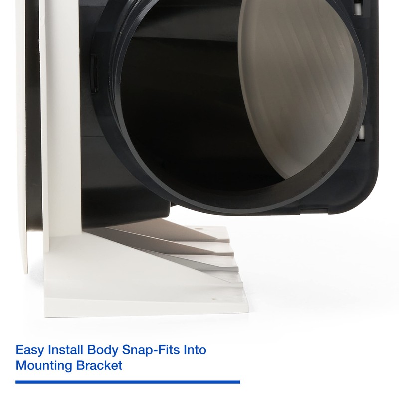 Panasonic EZSoffit Vent with Soffit Termination System for Optimized Airflow,