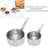 2pcs Sauce Cup 304 Stainless Steel Stackable Handle Design Mini