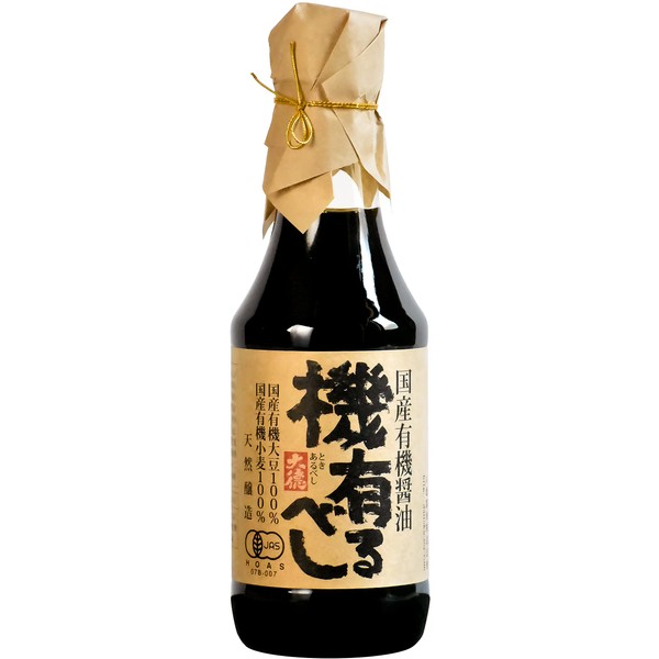 Soy Sauce Naturally Brewed Japanese Soybeans & Wheat 100% 300ml 【Yamasan】