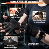 Demark Weight Lifting Gloves for Gym Workouts, Men and Women-M