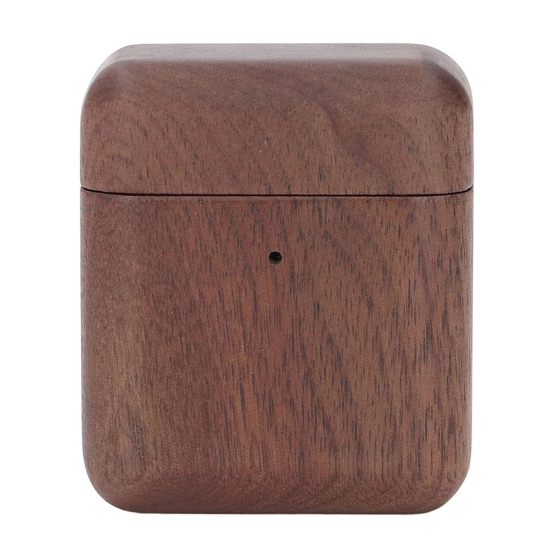 Wooden Earbuds Case Cover for IOS 2nd 1st Generation Charging
