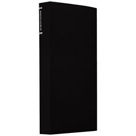 Nakabayashi CTPL-300-BK Pocket Album, Ultra Clear, 3-Tier, Holds 312 L-size Photos, Black