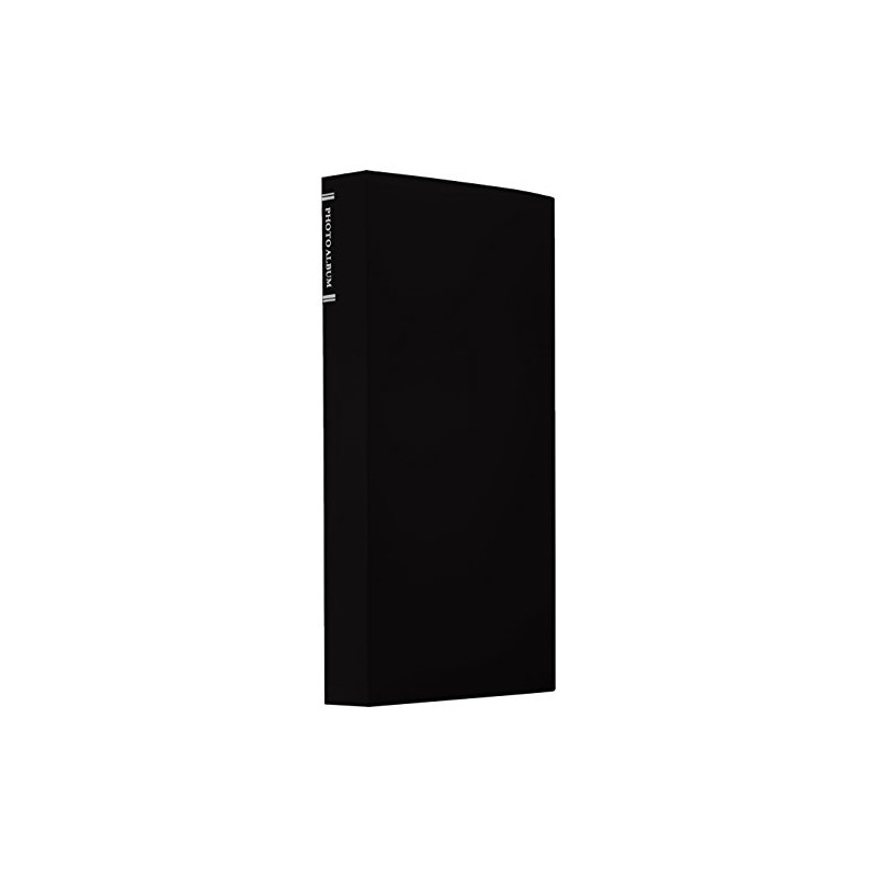 Nakabayashi CTPL-300-BK Pocket Album, Ultra Clear, 3-Tier, Holds 312 L-size