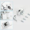6 Pack Cabinet Latch - Double Roller Catch Hardware for