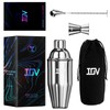 IOV Cocktail Shaker Bar Set, 24oz Martini Shaker with Built-in
