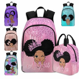 Custom Your Own Laptop Computer Backpack Watercolor Horse White Waterproof Casual Travel Daypack to Daughter Son from Dad Mom