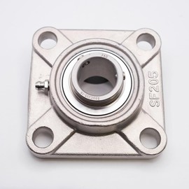 RITZ INDUSTRIAL SUCSF204-12 Stainless Steel 4 Bolt Flange Bearing 3/4" Bore