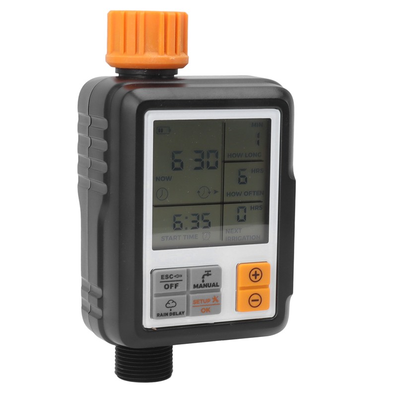 Water Timer Programmable Delay Manual Watering Automatic Irrigation Controller System
