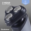 Brookstone - 3 Head Rotary Shaver, Precision Shave, Cutting-Edge Design,