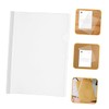 Operitacx 1set Folder Presentation Binder Report Covers with Sliding Bar