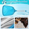 HydraJoy Pool Skimmer Net - Durable Leaf Rake for Clean