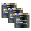 3 Frasco Nicotinamida Ribósido Liposomal + Resveratrol