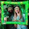 LMSHOWOWO St. Patrick's Day Inflatable Photo Booth Frame, with 35