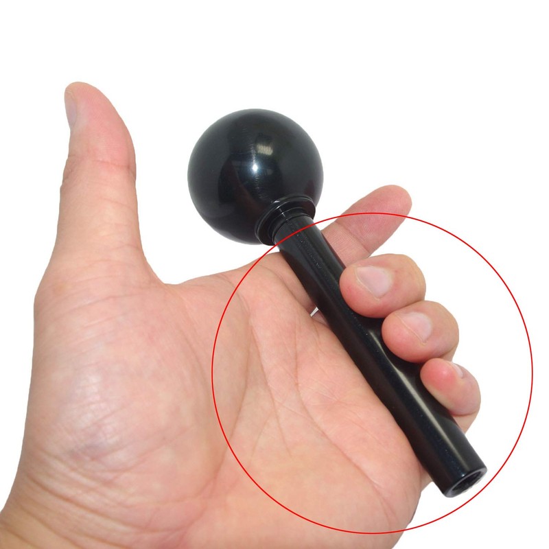 Pursuestar Black 4 Inch Aluminum Shift Knob Extender Extension for