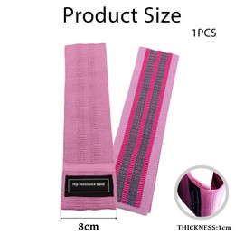 Resistance Bands Non-Slip Fabric Booty Bands, 3 Strength Levels Fitness Loops for Glutes Hips Legs Yoga Pilates Exercise Physiotherapy Recovery