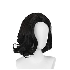 osseoca Cosplay Wig (Alcina Dimitrescu) black curls 35cm