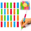 24 Pack Silicone Textured Pencil Grips for Adults - Sensory