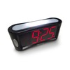 HOME LED Digital Alarm Clock - Mains Powered, No Frills