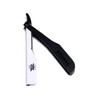 White and Black Very Plastic and Steel Barber Shaving Cut