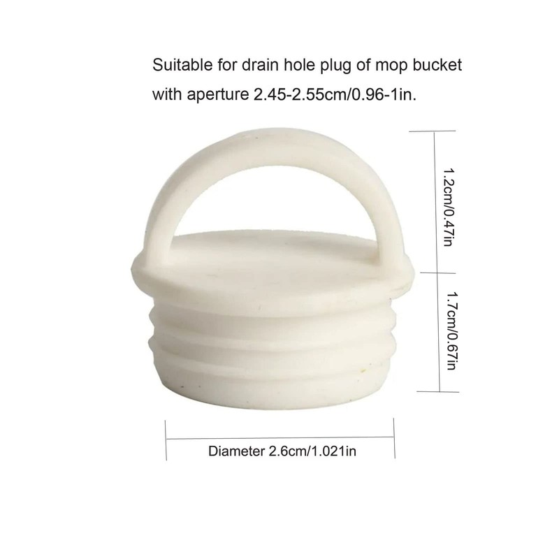 NentMent 5 Pack Kayak Drain Plug with Handle Grips Hard