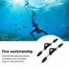 2PCS Diving Spring Fin Strap Stainless Steel Diving Fin Heel
